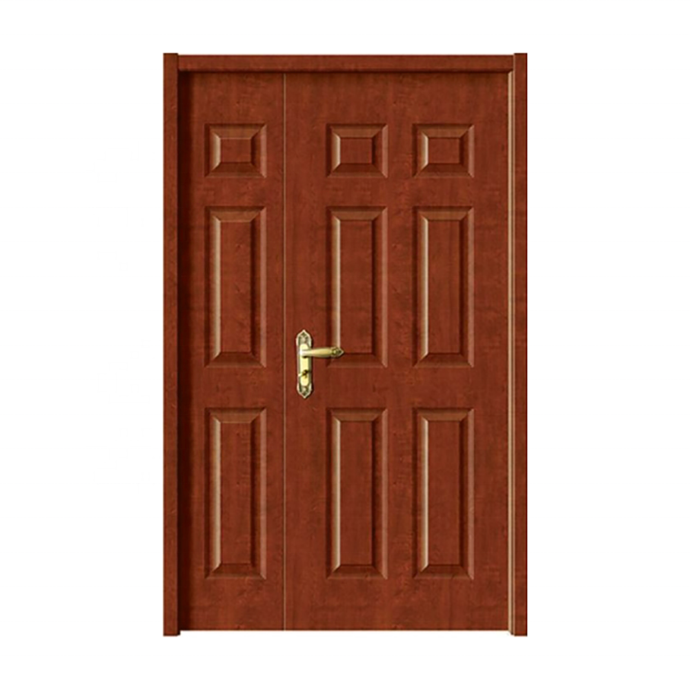 JIAHome China Factory OEM Wholesale Waterproof Interior Son&Mother WPC Doors One And Half Door For Office