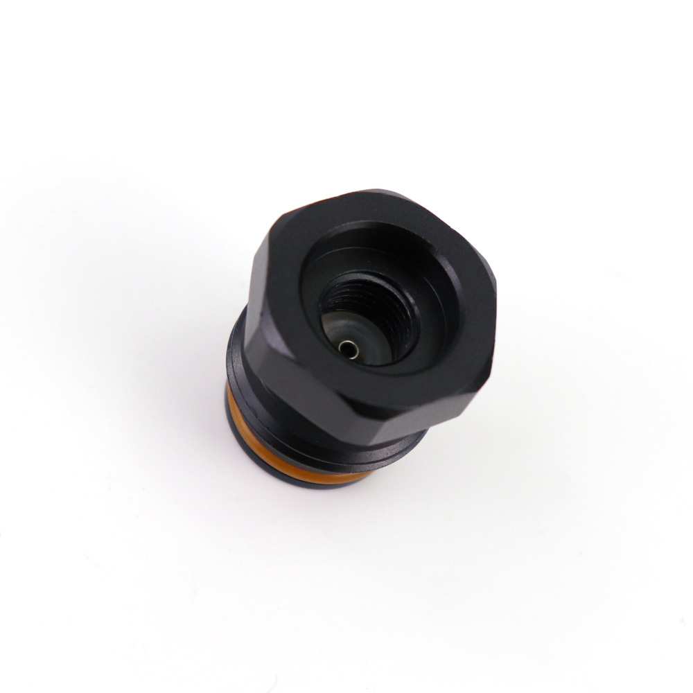 CO2 Fitting 3/8-24UNF CO2 Cartridge (12G/16G/25G) Cylinder to Standard Tank Thread (G1/2-14) Convert Adapter