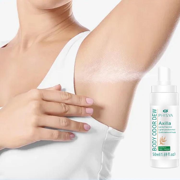 Anti-perspiring Women Underarm Armpits Sweat Anti Body Odor Spray Deodorant Cure Control Sweat