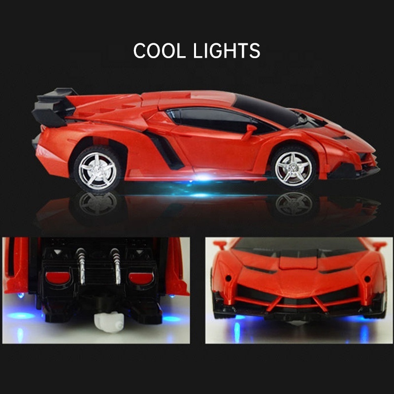 AiJH 2 in 1 360 Degree Rotation Gift Electric RC Transformation Deformation Remote Control Sports Deformation Rc Car