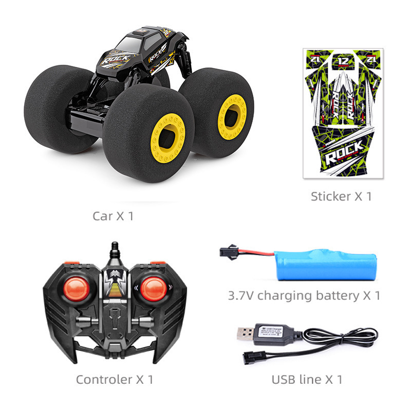 1/16 Scale Remote Control Truck Vehicle Foam Wheel 2.4G Trucks RC Car Toys