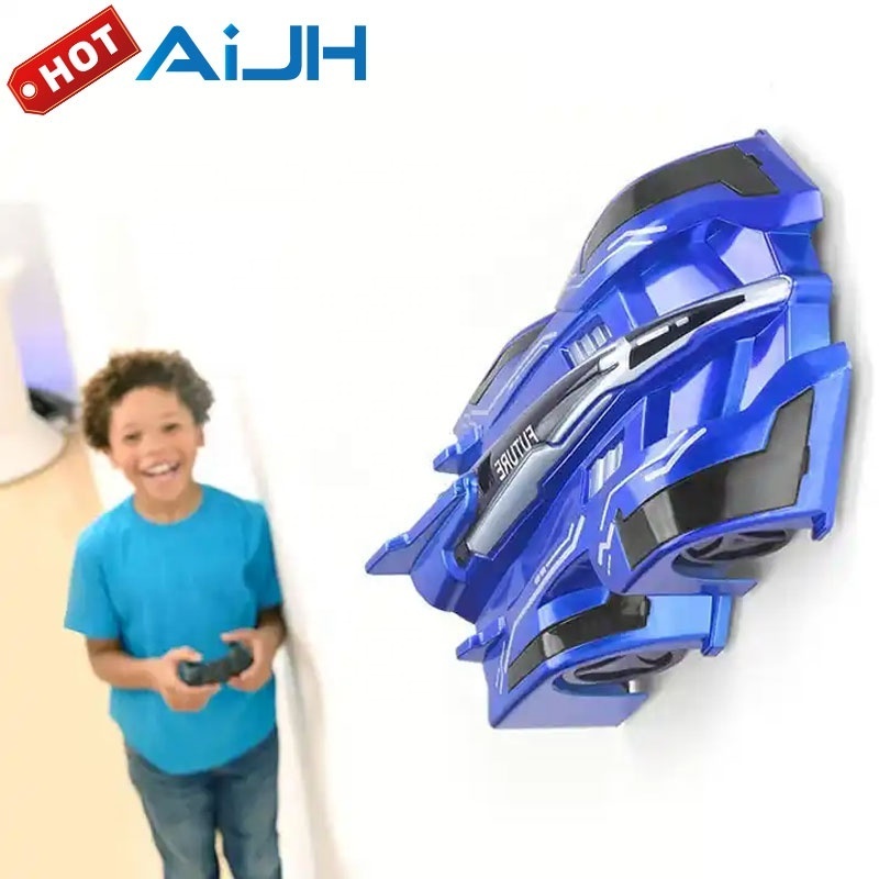 AiJH RC Mini Car Wall-climbing Drifting Rc Car Rechargeable Electric Radio Control Climbing Car Toys