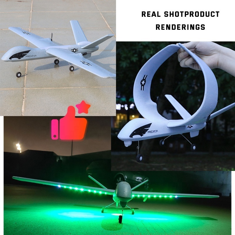 AiJH Rc Avion Foam Pesawat Terbang Airplane Remote Jet Plane Aviones De Espuma Uzaktan Kumandal Ucak Avion Control Remoto