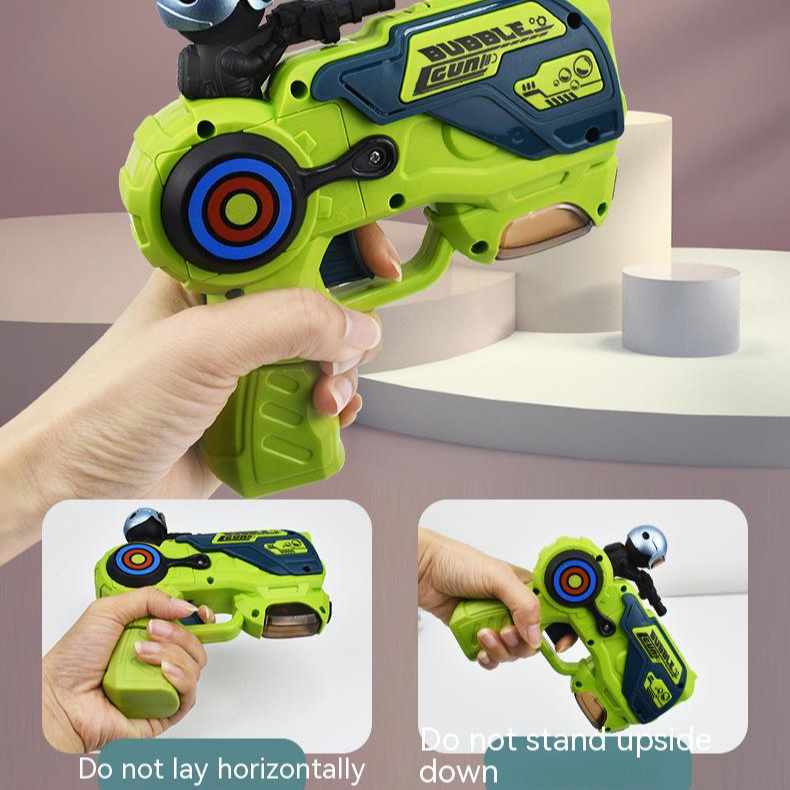 2023 New Electric Bubble Gun Soap Bubble Machine Gun Toys Outdoor Summer Automatic Mini Bubble Gun Toys