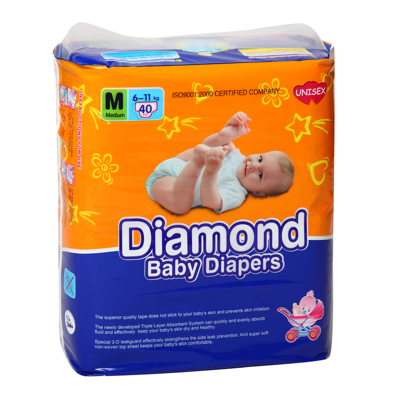 Modern Premium Care Taped Baby Diapers, Size 3, 6 Baby Diapers Manufacturer Malaysia