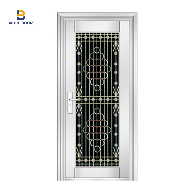 Security steel door for houses exterior metal door skin old antique exterior stainless steel doors and windows china wholesale