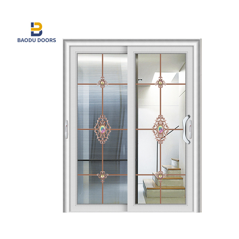 cheap price round sliding acrylic bathroom door