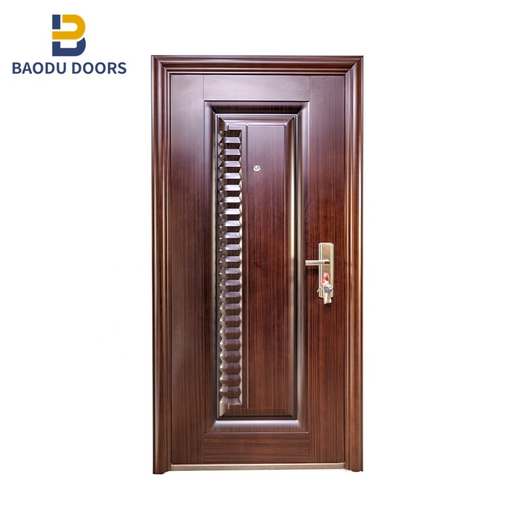 BD Security steel doors for houses exterior front entry latest design no rust security door reinforced entrance steel door