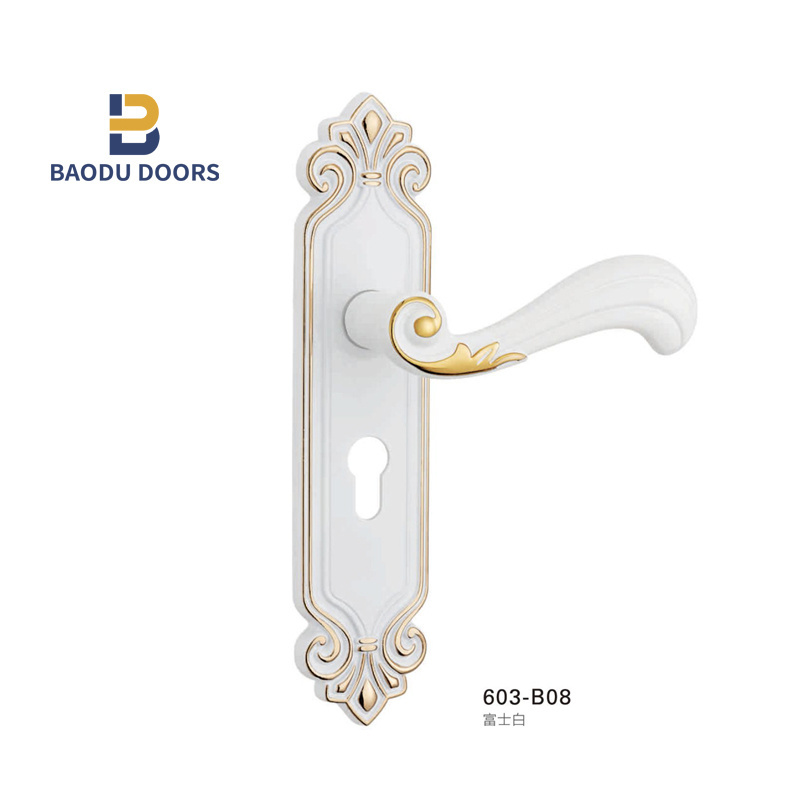 BOWDEU DOORS aluminum bronze handles for houses nice quality for glass doors long door lock set handle with price