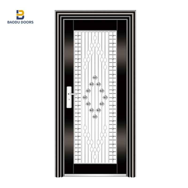 Security steel door for houses exterior metal door skin old antique exterior stainless steel doors and windows china wholesale