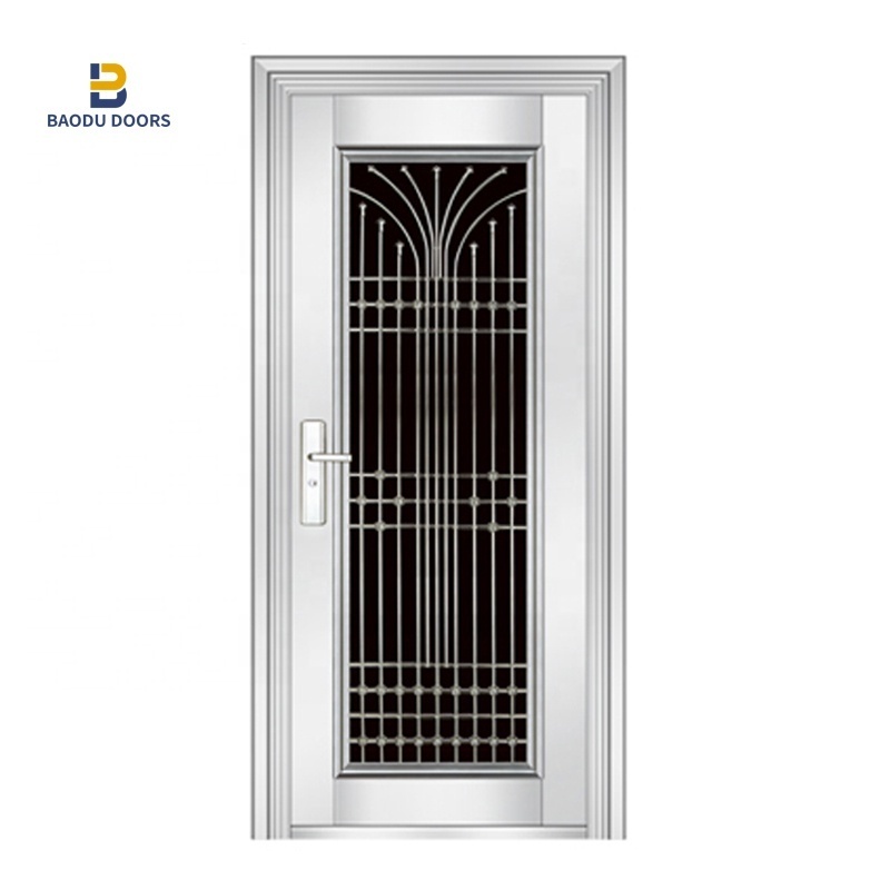 new model stainless steel door design stainless steel entry doors arch top best price stainless steel doors