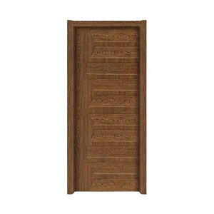 BOWDEU DOORS melamine wooden doors for houses interior skin panel oak veneer door skin customizable factory in China