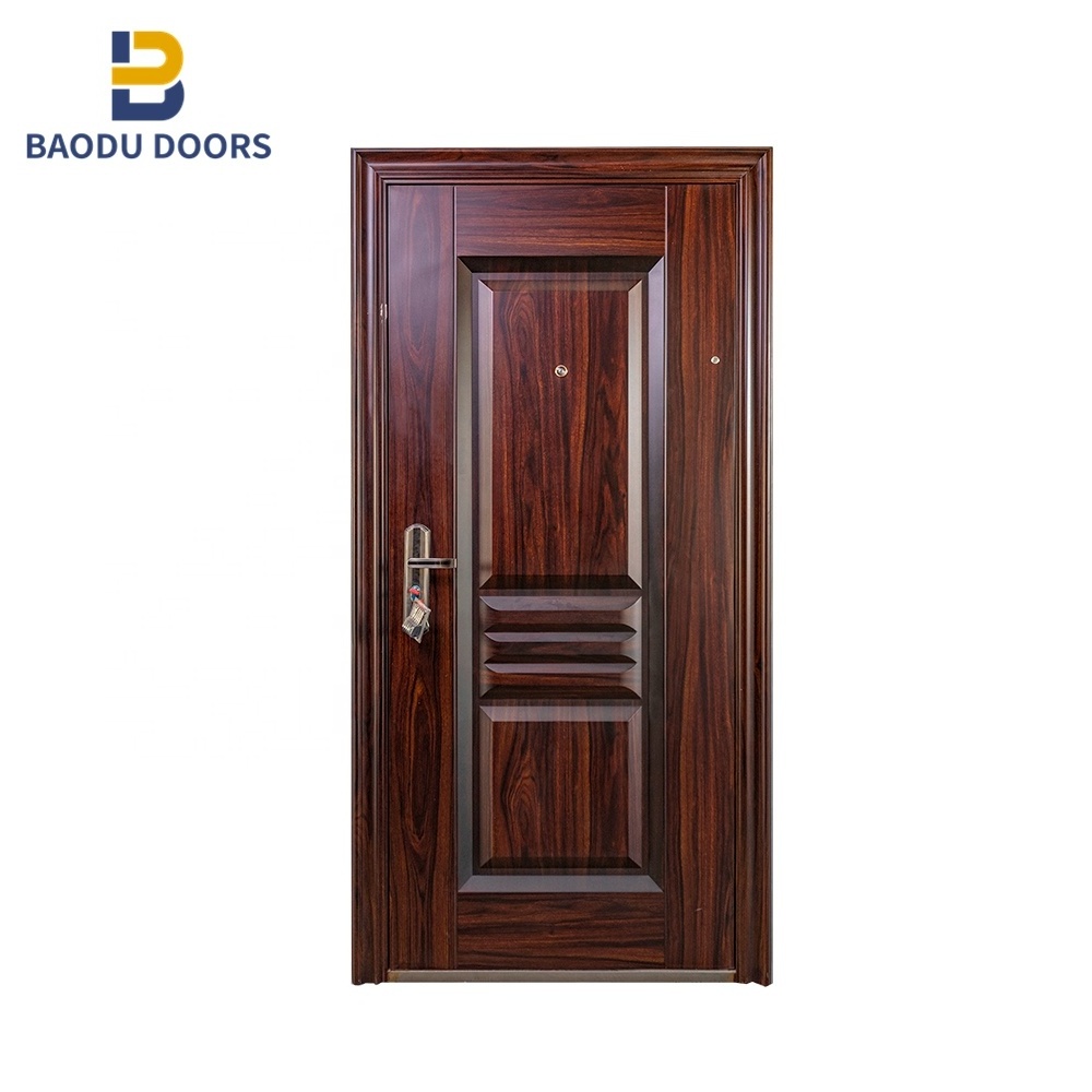 BD Security steel doors for houses exterior front entry latest design no rust security door reinforced entrance steel door