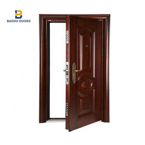 main door grill design soundproof door steel security door for India