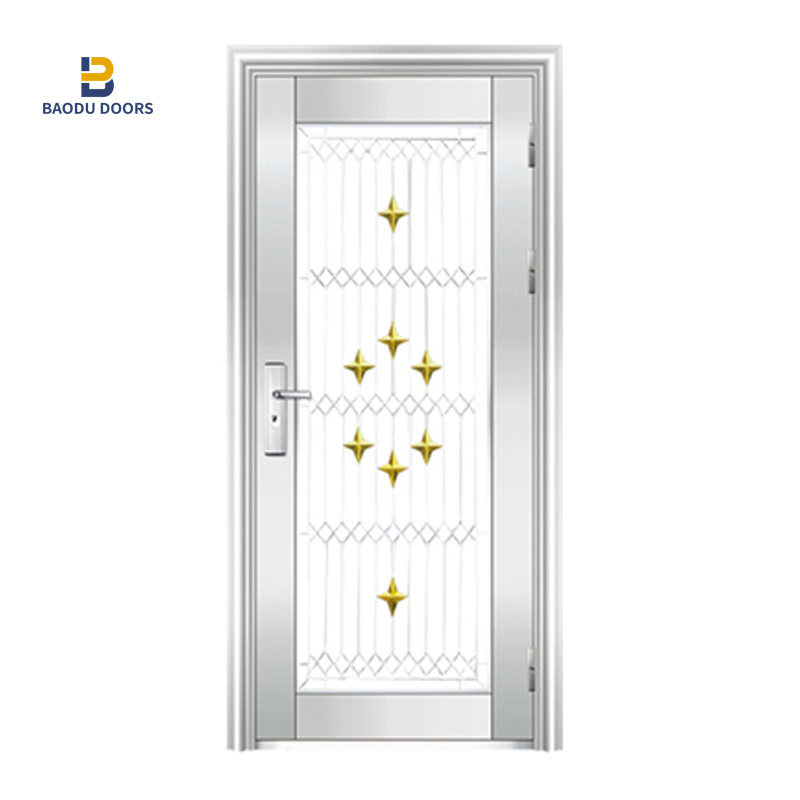 Security steel door for houses exterior metal door skin old antique exterior stainless steel doors and windows china wholesale