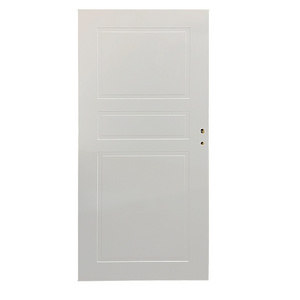 Cheap price PVC wooden doors for interior room latest design slab barn door prehung door skin with handle