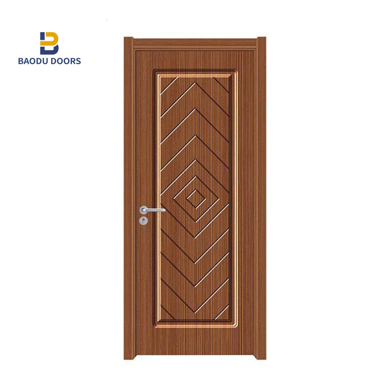 fancy wood door design pvc skin membrane doors interior wooden