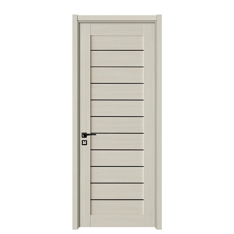 Solid Wooden Door PVC WPC Latest Designs Pictures Panel Interior Room MDF Main Doors for Houses For Bedroom Bathroom