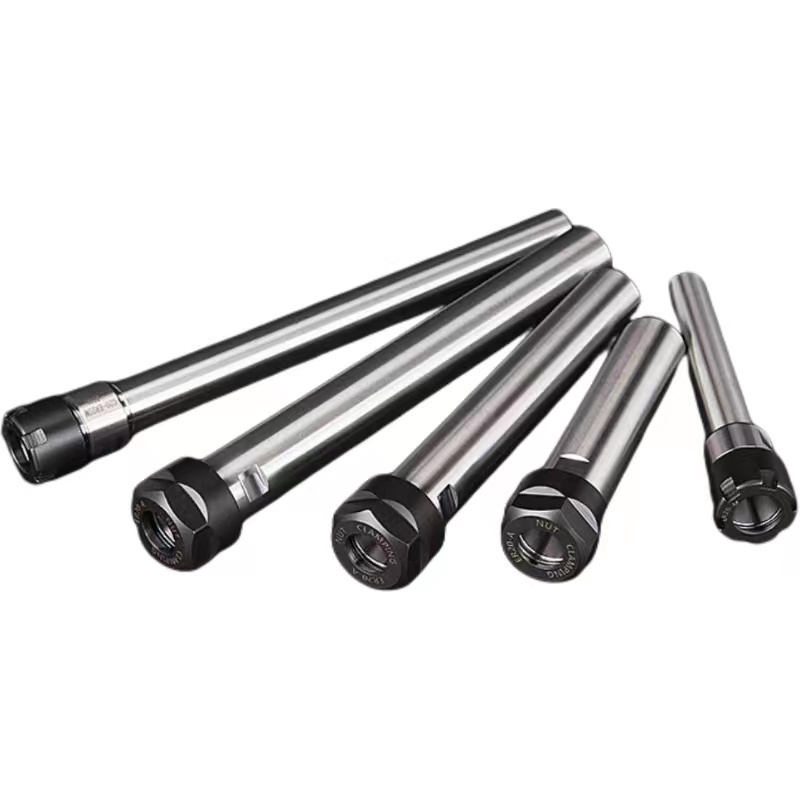 C20 ER16/ ER20 ER25 Extension Rod ER Nut Lengthen Rod Tool holder 20mm Straight Shank Tool holder Arbor CNC Tools 100L