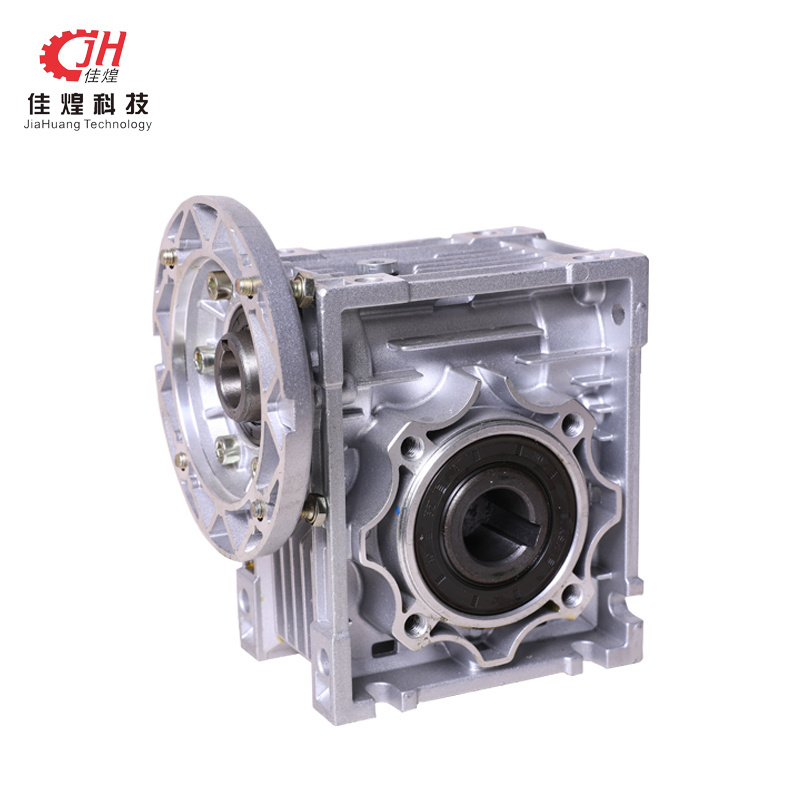 Factory direct 5-100 ratio worm reducers NMRV40 1400rpm speed reduction gear box with mounted shaft