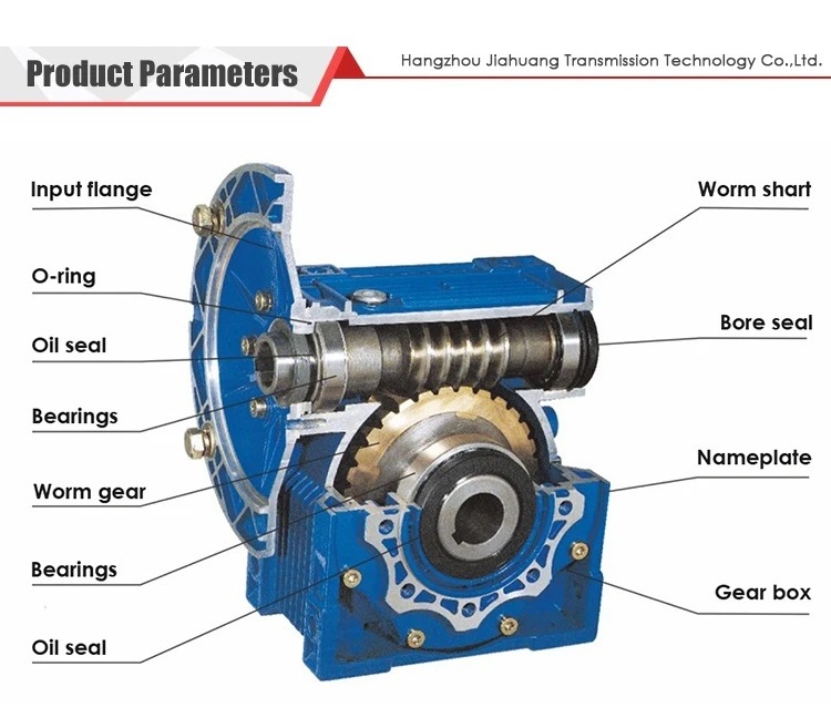 RV Series NMRV30 40 50 OEM ODM Customized Transmission Worm Gearbox Reducer Motors