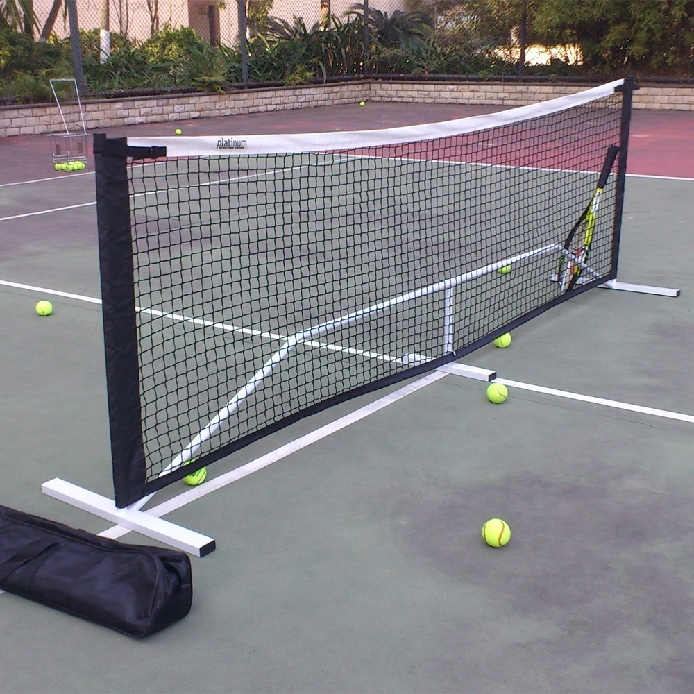 Training Regulation Full Court Size 22FT Customized Badminton Net Tennis Training Net Portable Tennis Net