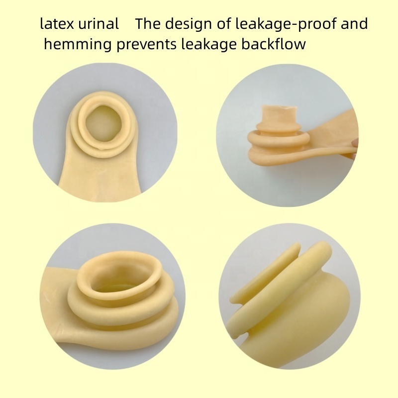 two piece daytime latex drainage glue-free stoma bag belt ostomy pouch ostomy bag set urostomy bag