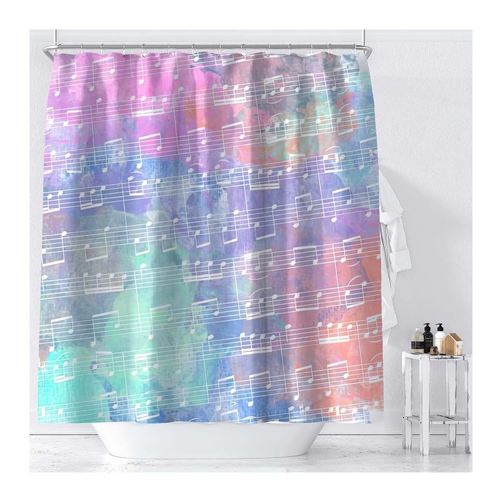 JIAHUI home Wholesale Cheaper Boho Eucalyptus Plants Unique Floral 3D Printing Shower Curtains Bathroom Decor Curtains Farmhouse