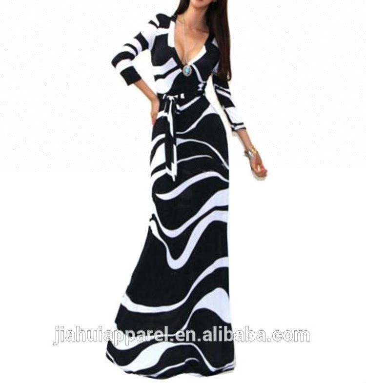 2018 New Arrival Fashion nigerian african dress styles Womens Maxi Dress