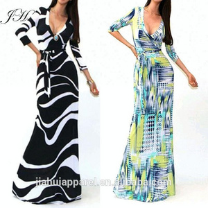 2018 New Arrival Fashion nigerian african dress styles Womens Maxi Dress