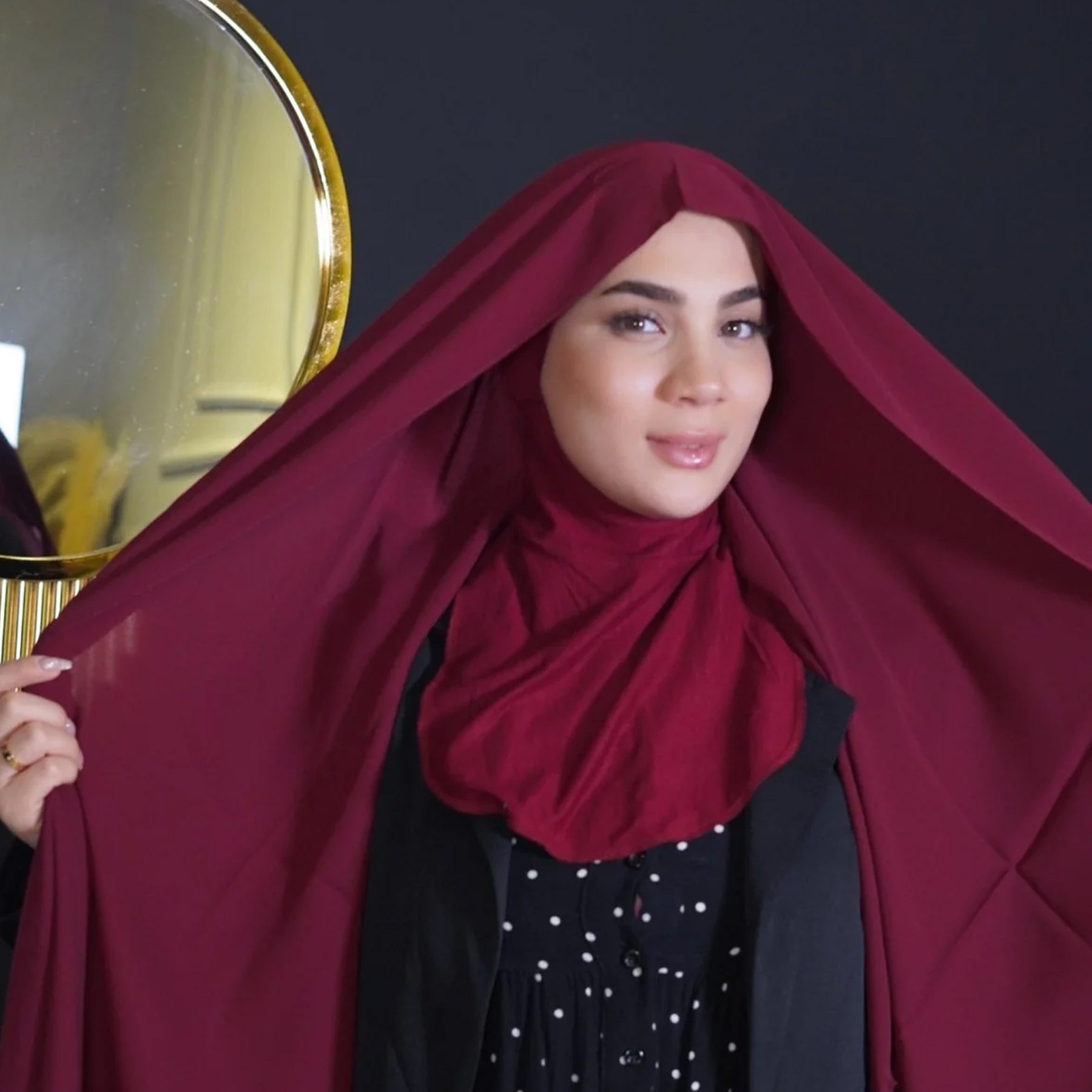 malaysia premium chiffon full neck cover instant hijab for ramadan 2023 ready to wear chiffon hijab scarf with jersey underscarf