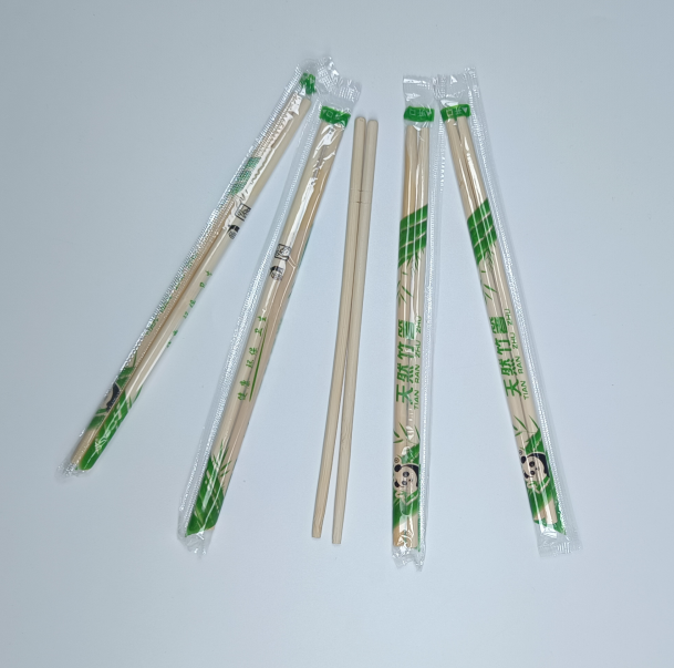 23cm round straight Bamboo Chopsticks Sustainable and Durable Disposable Flatware Safe Practical Choice