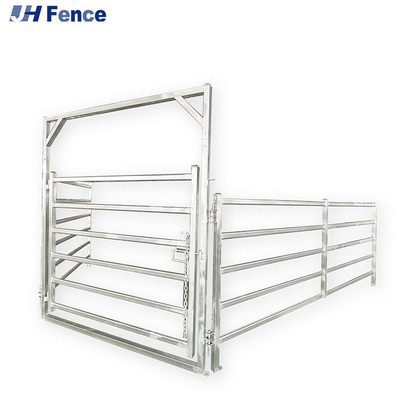 waterproof Portable Heavy Duty Galvanized Cattle Horse Fence Panels Livestock Farm Field Fence Australia Cattle Corral Panels