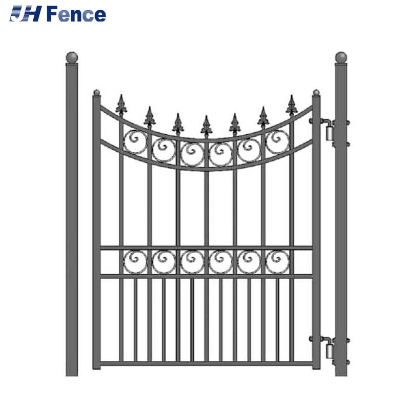 Perth Commercial and Industrial wrought iron railing fence villa Easily Assembled Garrison Security swimming pool fence