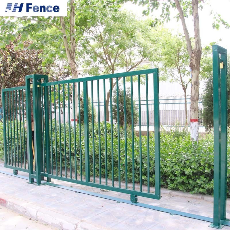 Customized Steel Privacy Outdoor House Garden Fence Front Entrance Swing Pedestrian/Driveway Single / Double / Sliding Gate