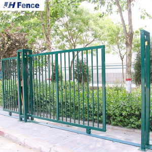 Customized Steel Privacy Outdoor House Garden Fence Front Entrance Swing Pedestrian/Driveway Single / Double / Sliding Gate