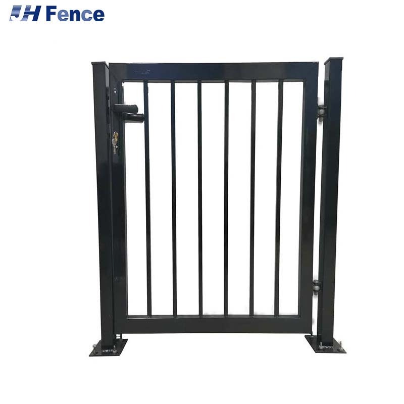 Customized Steel Privacy Outdoor House Garden Fence Front Entrance Swing Pedestrian/Driveway Single / Double / Sliding Gate