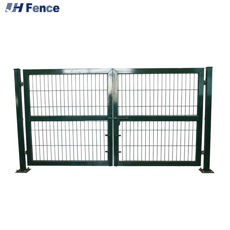 Customized Steel Privacy Outdoor House Garden Fence Front Entrance Swing Pedestrian/Driveway Single / Double / Sliding Gate