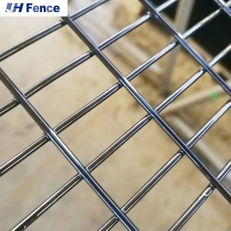 Stainless Steel/ Galvanized Welded Wire Mesh Mild Steel Wire Net goat fence panels 1x1 welded wire mesh panel