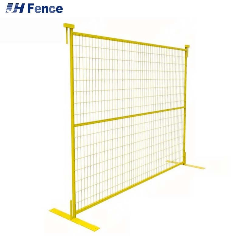 Hot Sale Canada temporary fence Wholesale Pvc Coated Portable Removable barrier Panel waterproof  for construction event sites