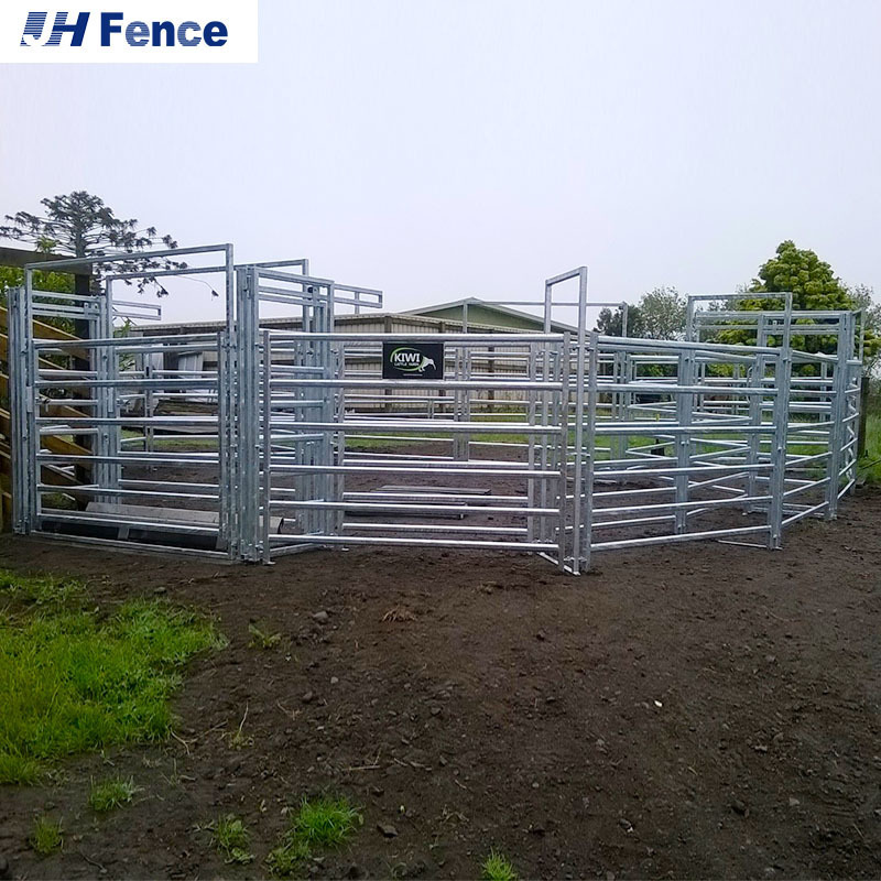 China Manufacturer Heavy Duty Farm Steel Cattle Yard Gate Corral Horse Fence Panels