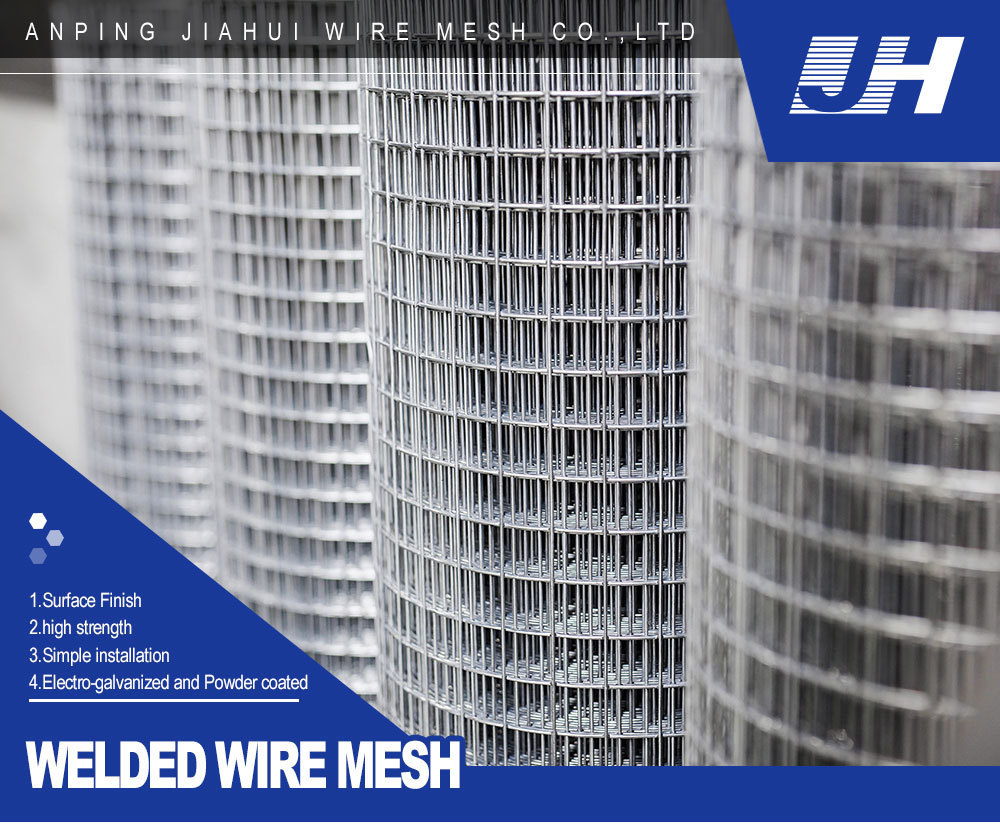 Stainless Steel/ Galvanized Welded Wire Mesh Mild Steel Wire Net goat fence panels 1x1 welded wire mesh panel