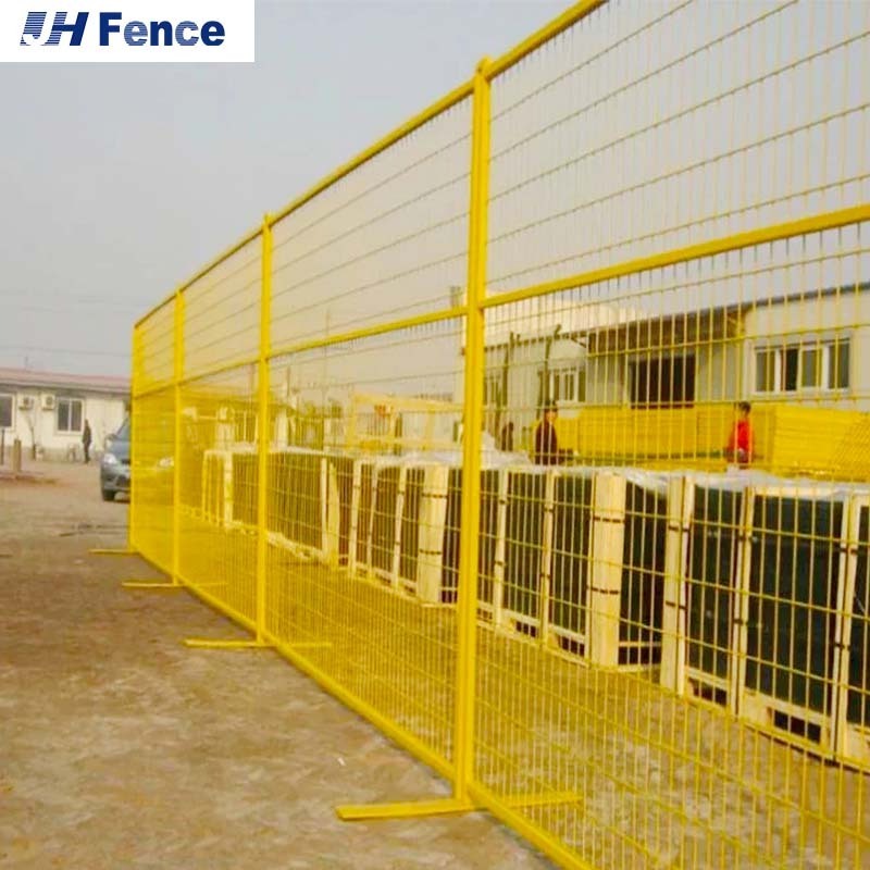 Hot Sale Canada temporary fence Wholesale Pvc Coated Portable Removable barrier Panel waterproof  for construction event sites