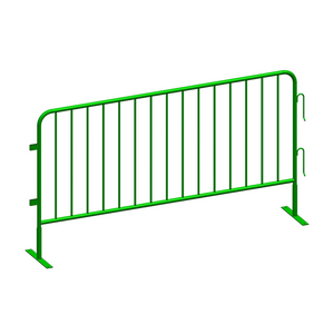 durable wholesale manufacturer high quality crowd control fence customized metal  barrier portable barricades temporary fence