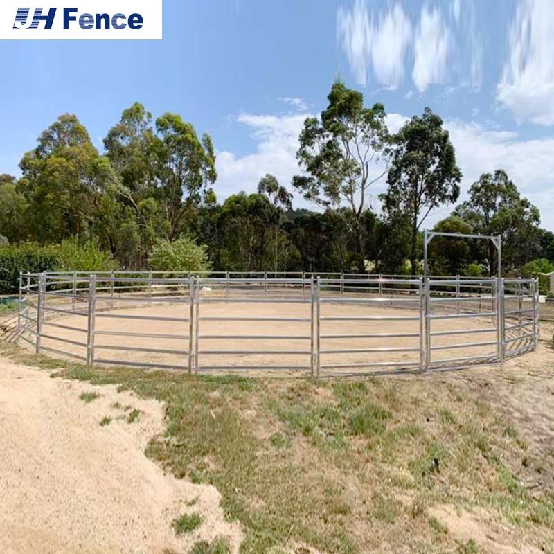 Popular Sale Heavy Duty Galvanized Steel Cattle Yard Corral Horse Fence Panel