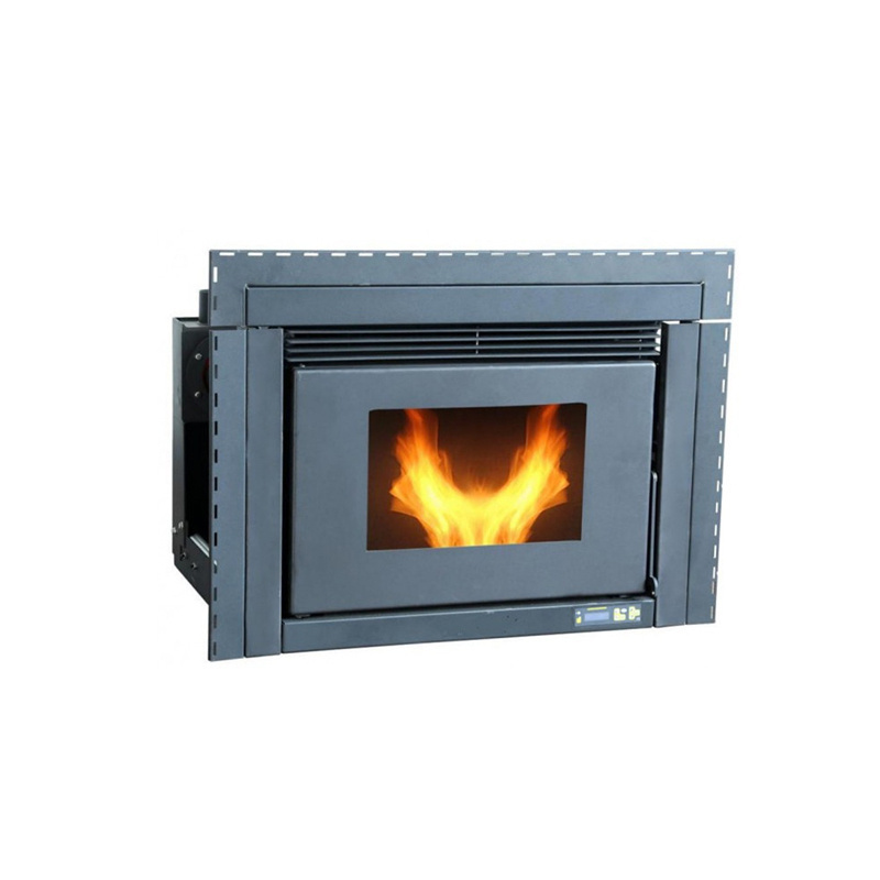 High quality energy saving insert pellet fireplace, 9kw insert pellet stoves