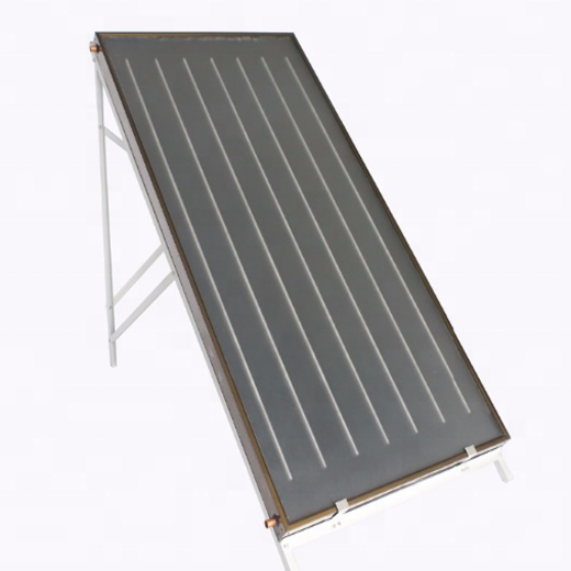 China Manufacturer Black Chrome Coating Flat Plate Solar Thermal Collector For Solar Water Heater