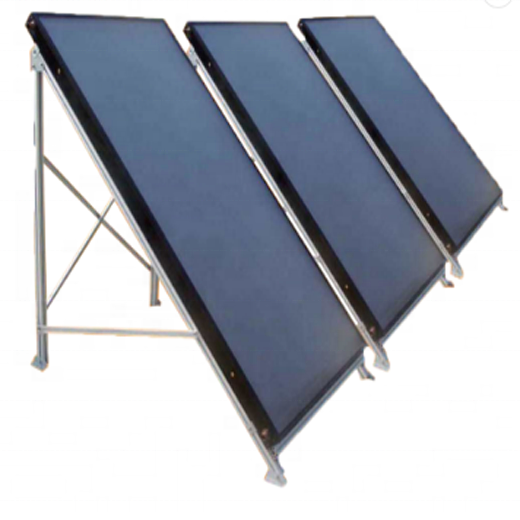 China Manufacturer Black Chrome Coating Flat Plate Solar Thermal Collector For Solar Water Heater