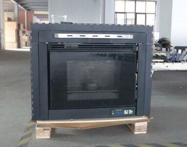 High quality energy saving insert pellet fireplace, 9kw insert pellet stoves