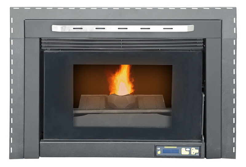 High quality energy saving insert pellet fireplace, 9kw insert pellet stoves